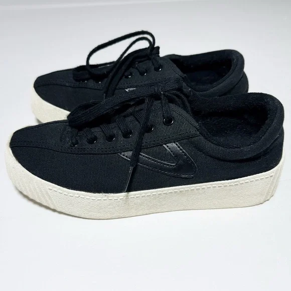 Tretorn Nylite Bold Canvas Platform Sneakers - Picture 1 of 7